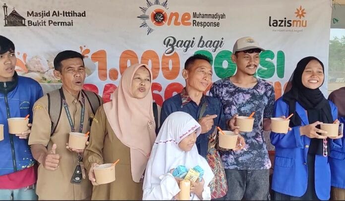 Lazismu dki jakarta bagi 1000 bakso